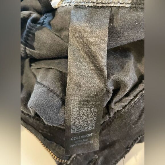 ASOS COLLUSION x001 Super Skinny Jeans Women’s Black, 28”x32" - Picture 6 of 8